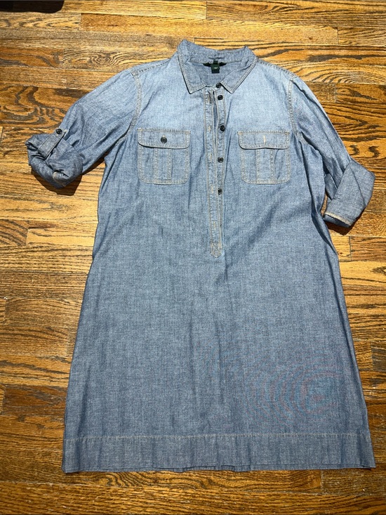 J. Crew Dresses & Skirts - J. Crew Blue Jean  Shirt Dress
